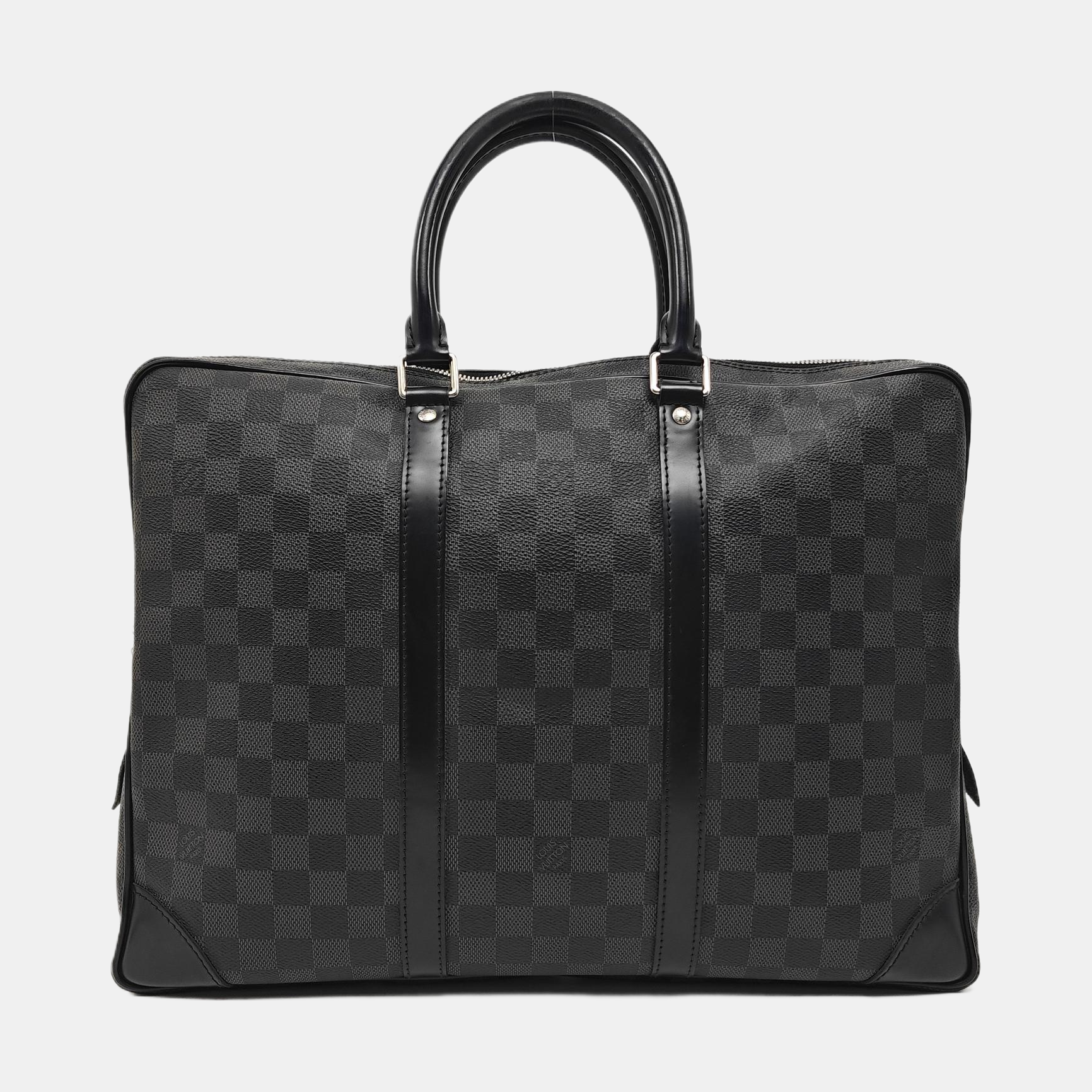 PORTE-DOCUMENTS Damier Graphite Coated Canvas Black