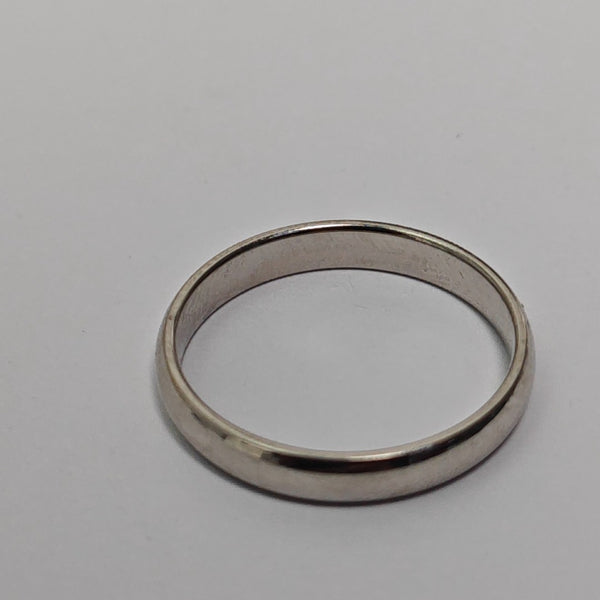 Tendrement Platinum 950 Silver Ring EU 52