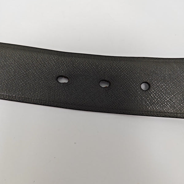 Leather Belt Gray