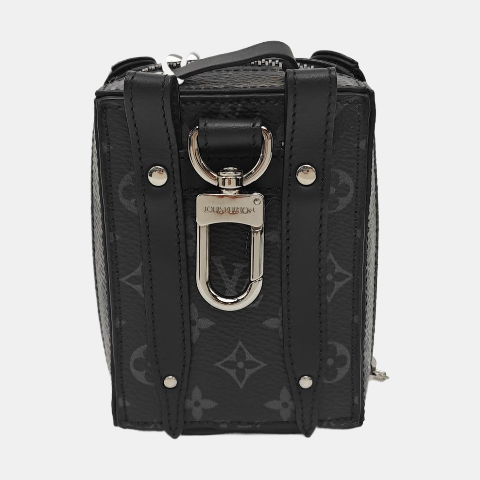 SOFT TRUNK Monogram Coated Canvas Black