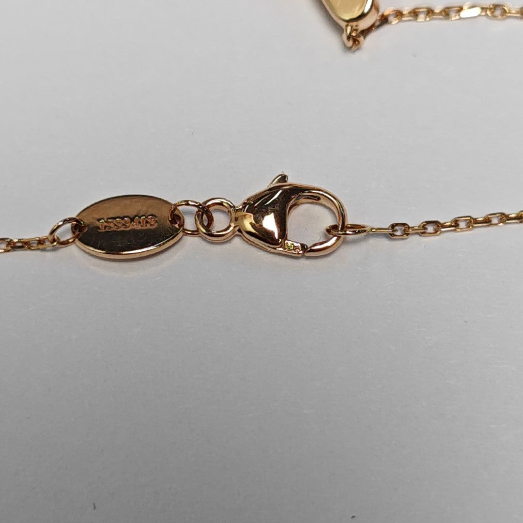Jeux De Liens 18k Rose Gold Necklace
