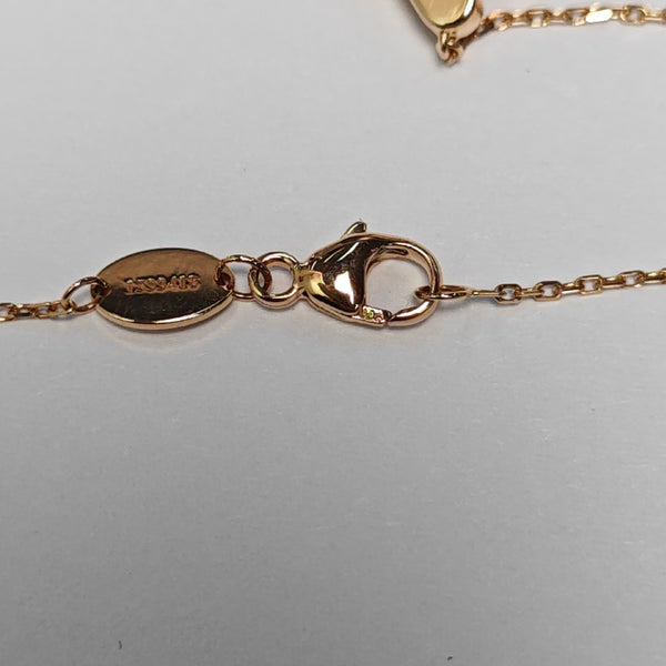 Jeux De Liens 18k Rose Gold Necklace
