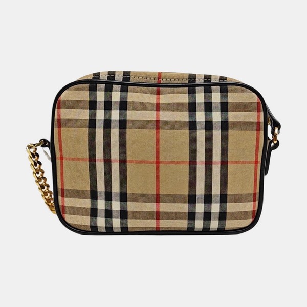 Canvas Shoulder Bag Beige
