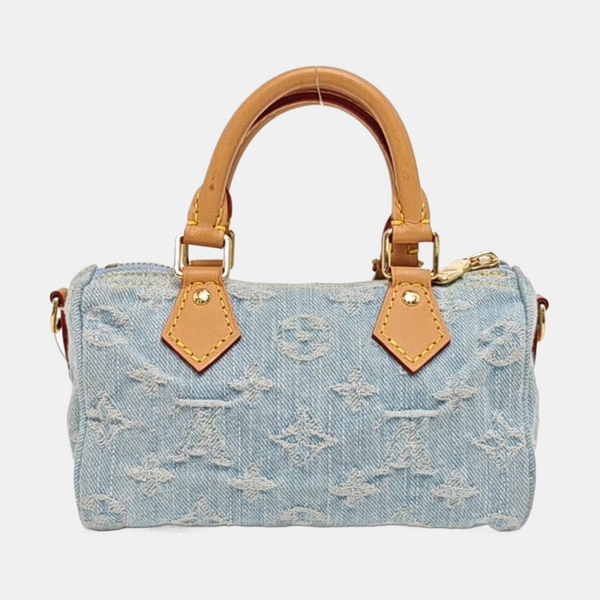 SPEEDY Mini Monogram Denim Blue