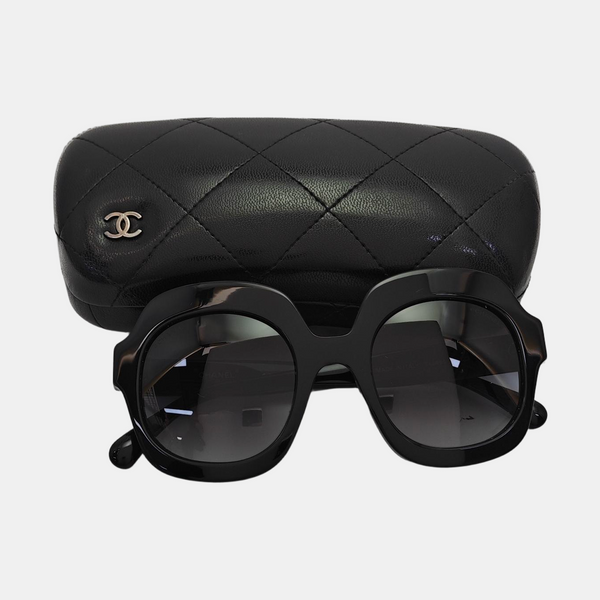 Synthetic Sunglasses Black