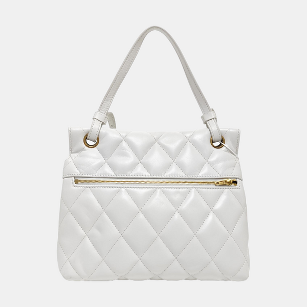 B. Medium Calfskin White