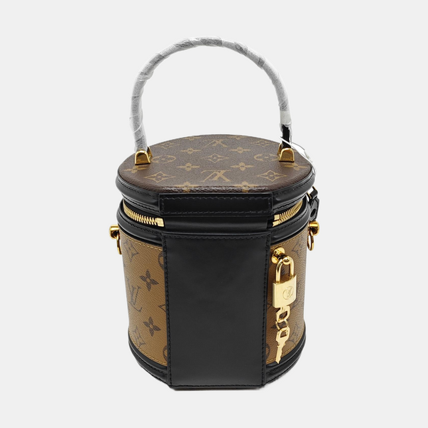 CANNES PM Monogram Coated Canvas Brown
