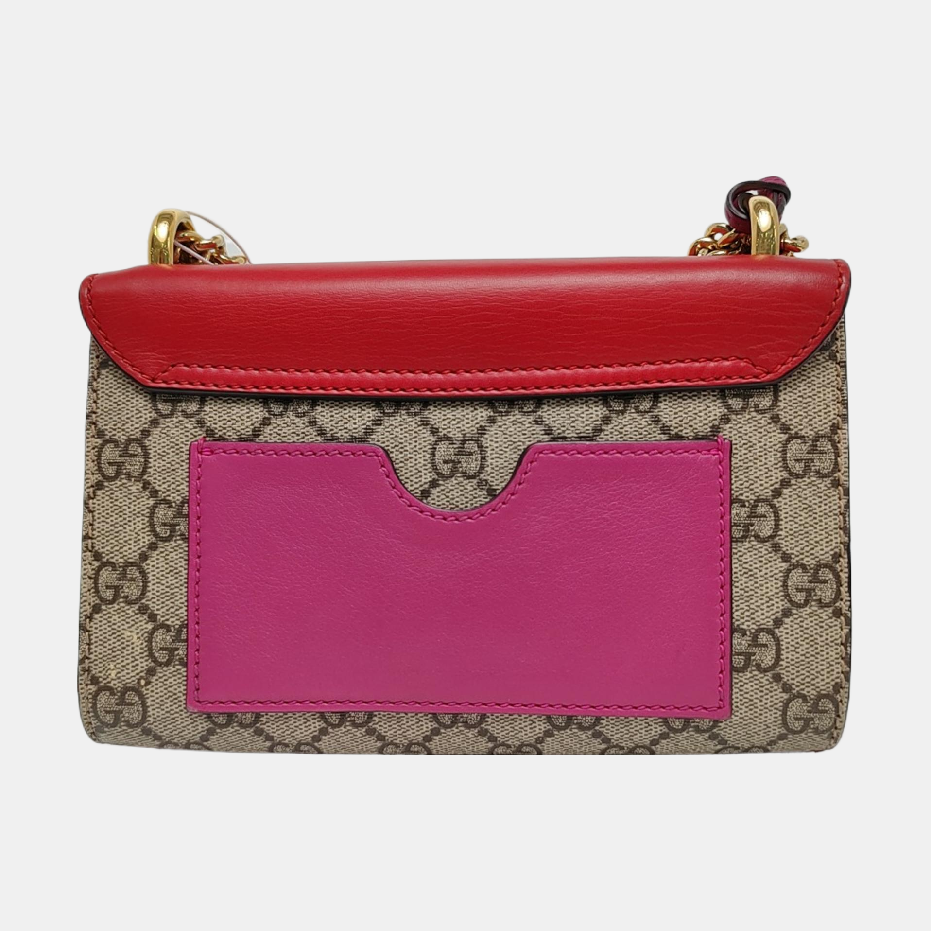 Padlock Small Monogram Coated Canvas Multicolor
