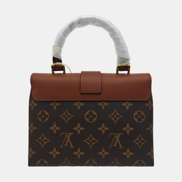 LOCKY BB Monogram Coated Canvas Brown