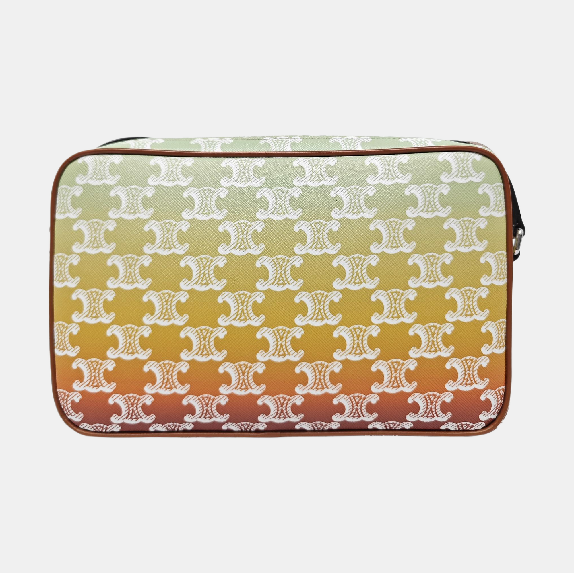 Coated Canvas Crossbody Bag Medium Multicolor