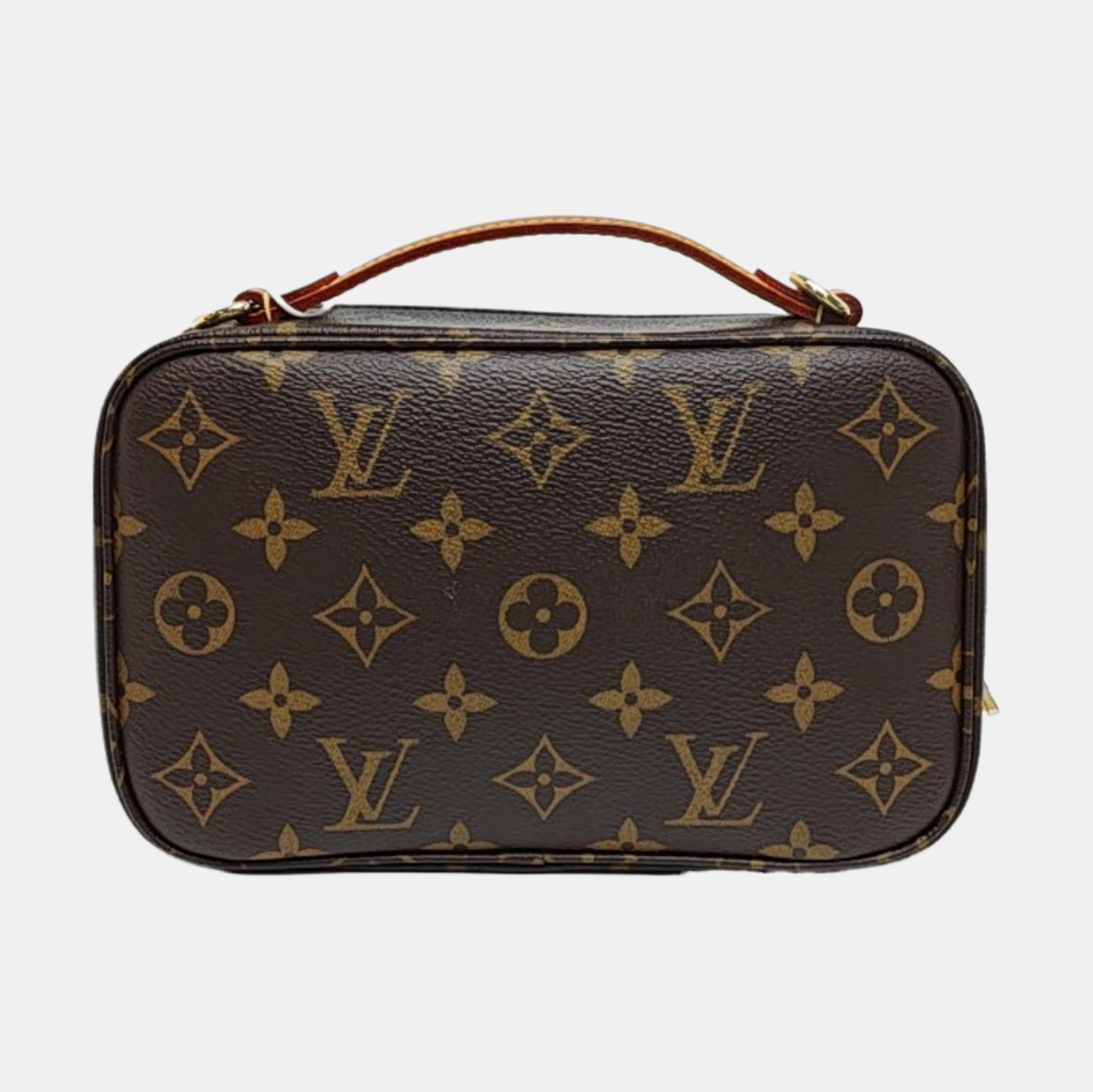 UTILITY Monogram Coated Canvas Brown
