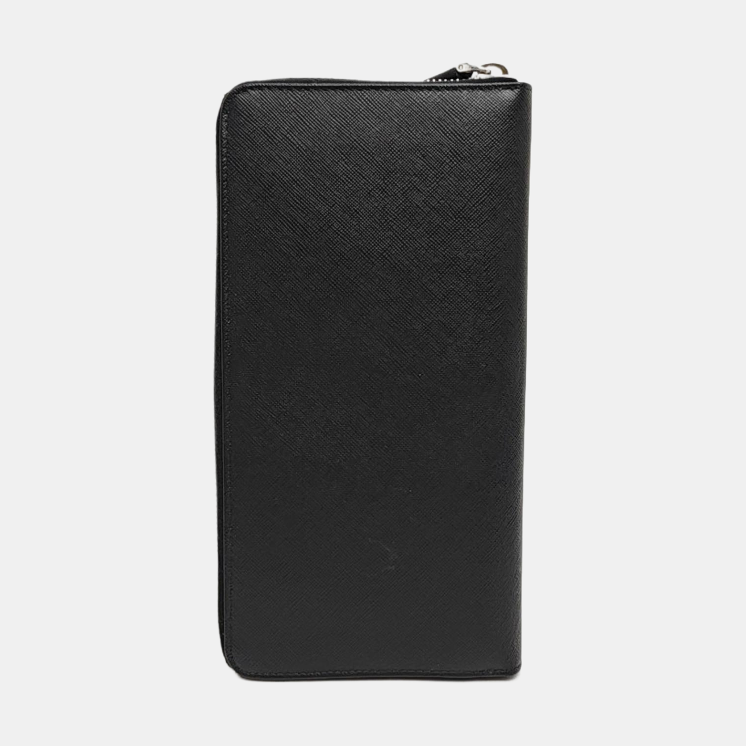 Saffiano Calfskin Clutch Black