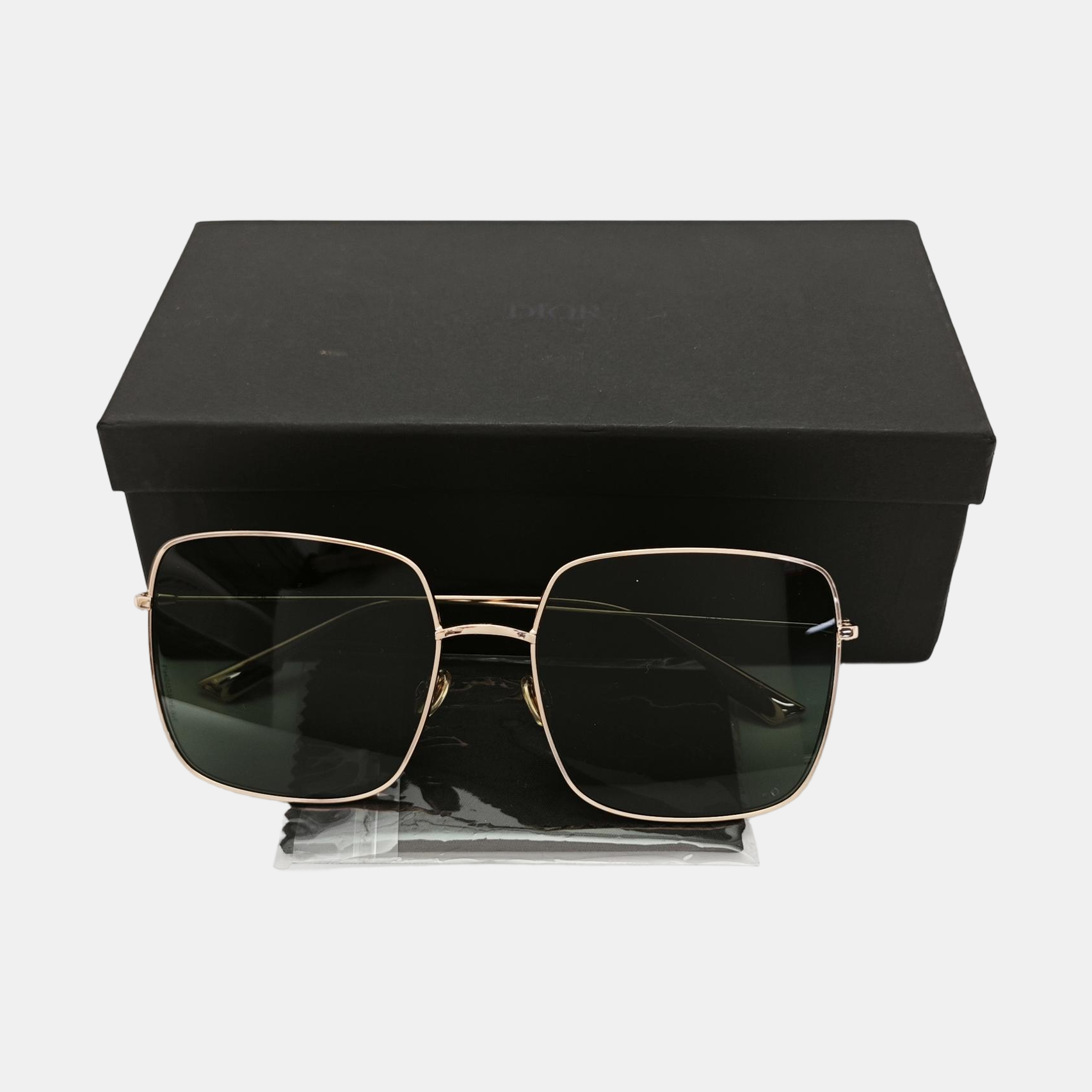 Metal Sunglasses Green