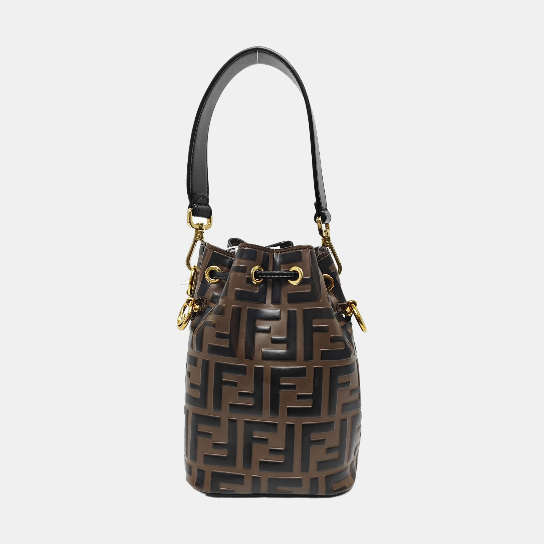 Mon Tresor Mini Monogram Calfskin Brown
