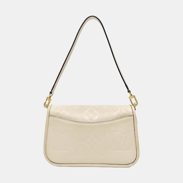 DIANE Monogram Calfskin Beige