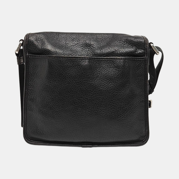 Calfskin Shoulder Bag Black