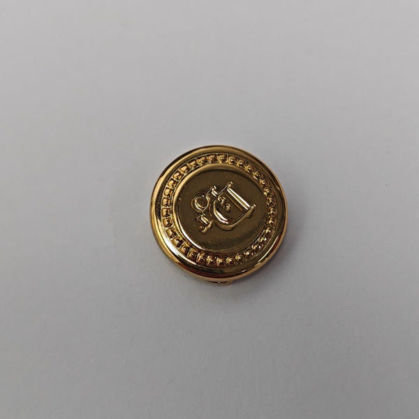 Dior Oblique Metal Gold Cufflink