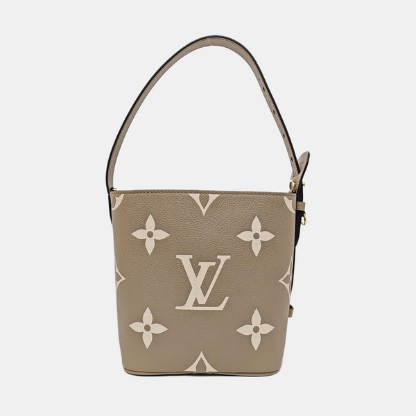 ALL IN BB Monogram Calfskin Gray