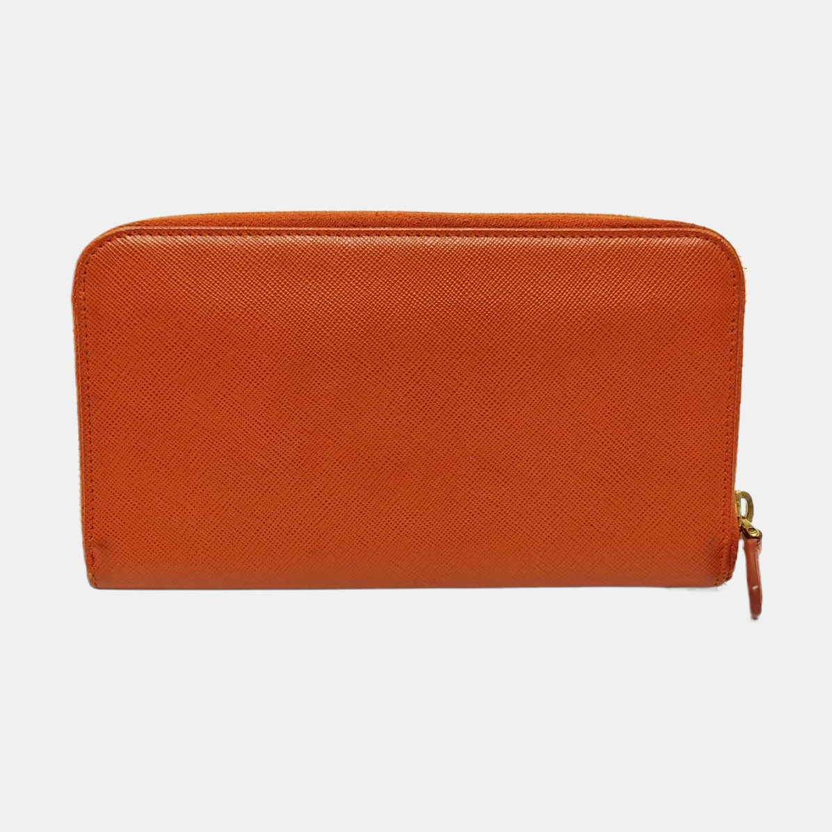 Saffiano Calfskin Wallet Orange