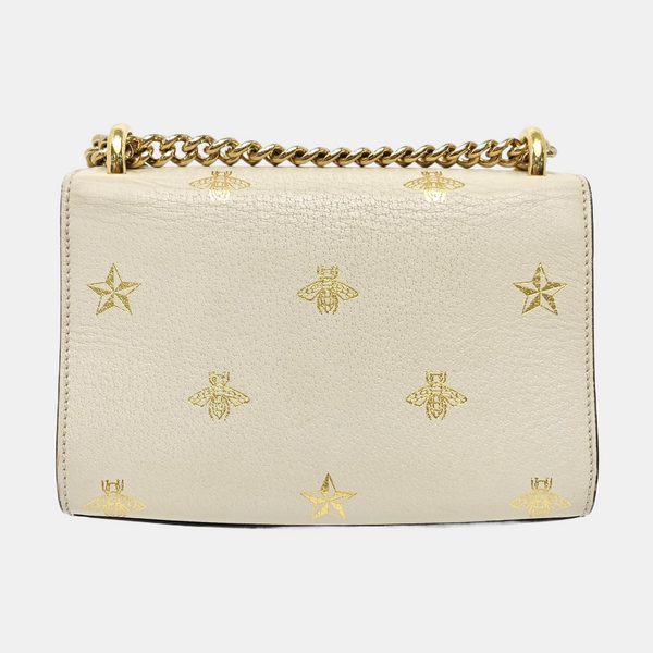 Padlock Small Calfskin White