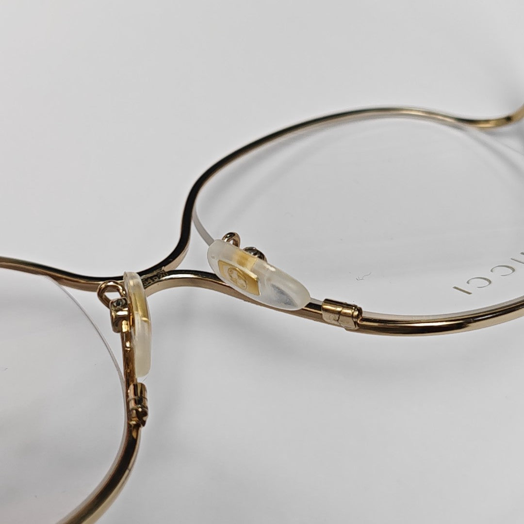Metal Eyeglasses Gold