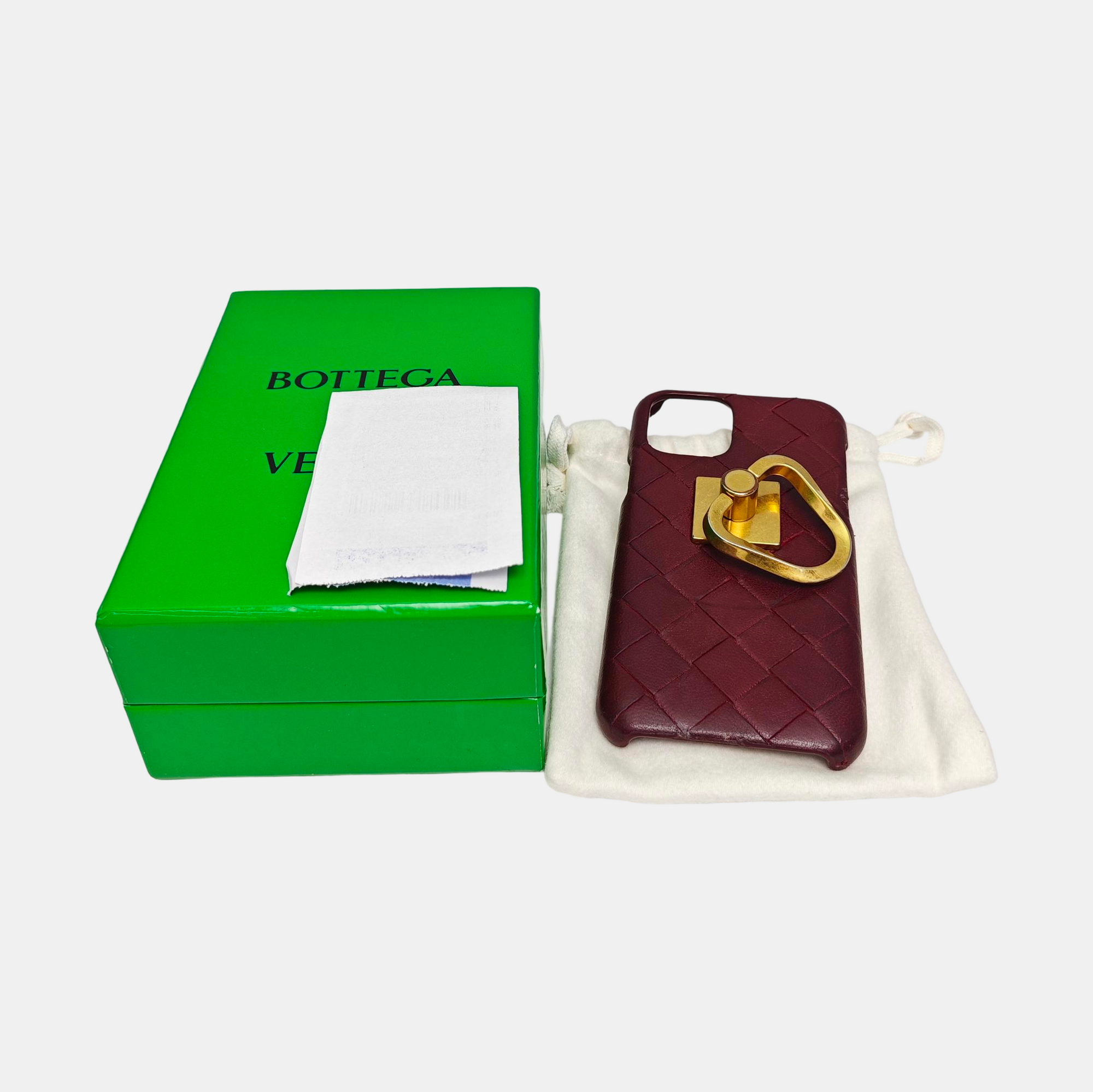 Leather Phone Case Red