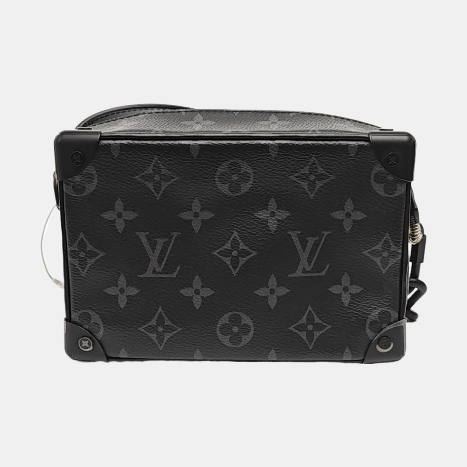 SOFT TRUNK Mini Monogram Coated Canvas Black