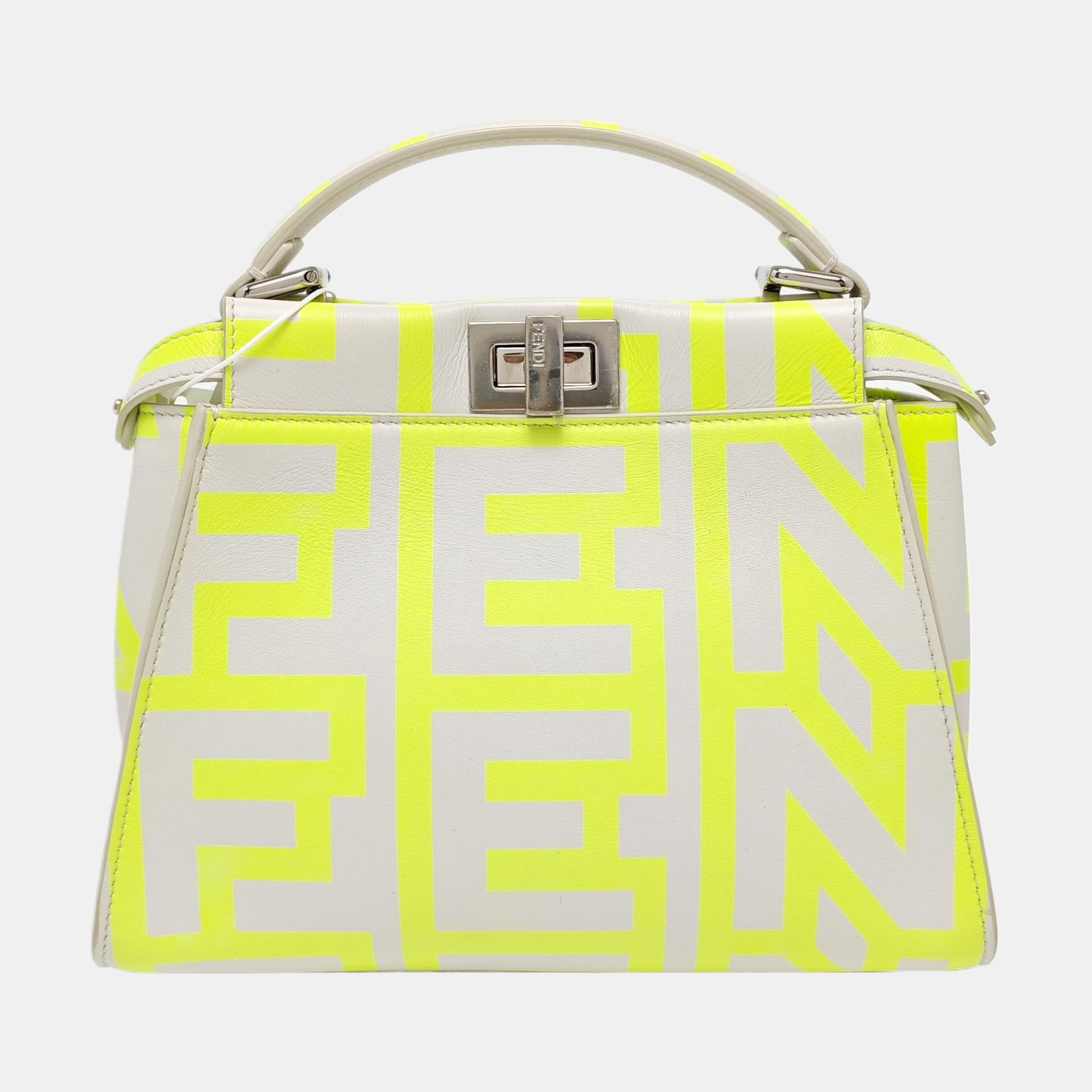 Authenticated pre-owned  Peekaboo Mini Calfskin White - Shoulder Bag at Looply