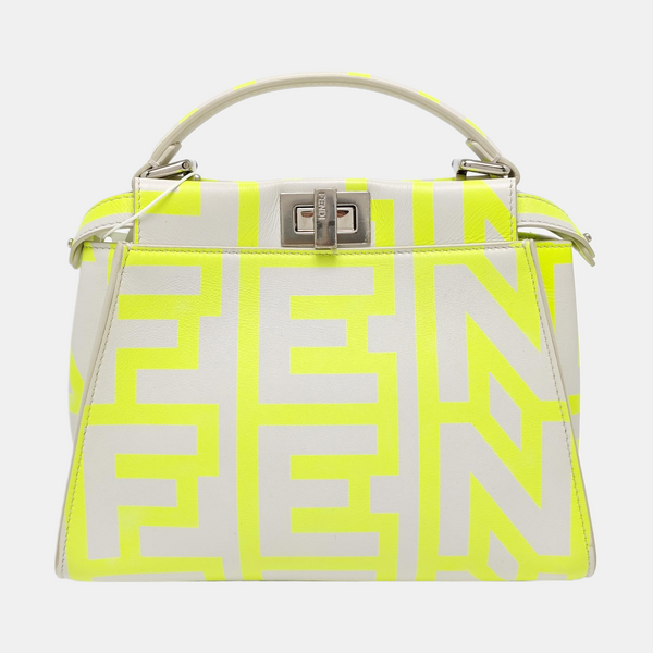Authenticated pre-owned  Peekaboo Mini Calfskin White - Shoulder Bag at Looply