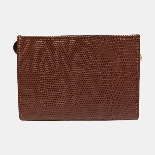 Vara Calfskin Brown Coin Purse