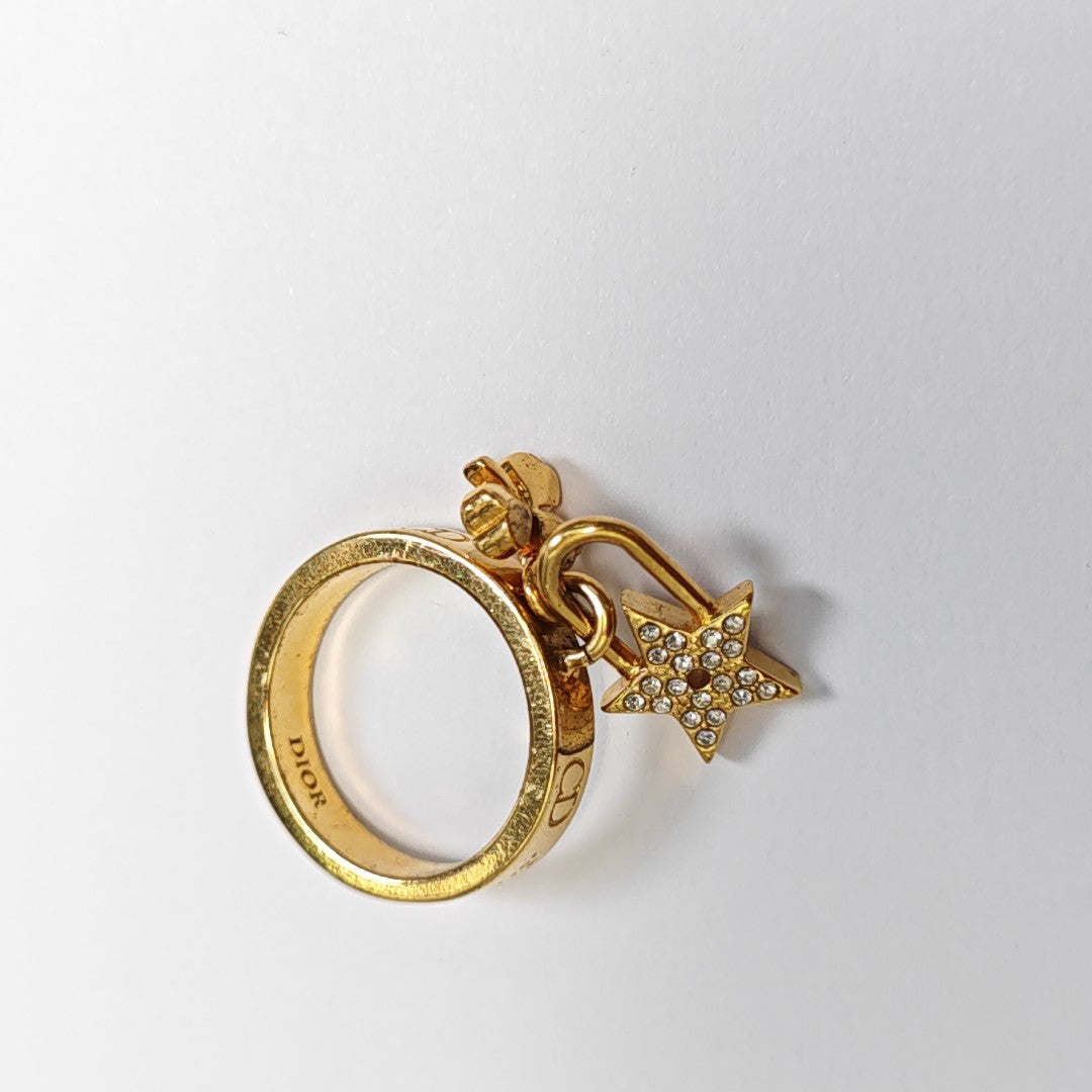 Lucky Locket Metal Gold Ring EU 54