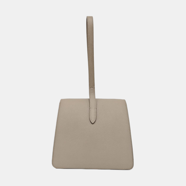 Calfskin Top Handle Bag Gray