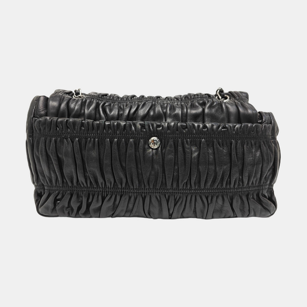 Lambskin Crossbody Bag Black