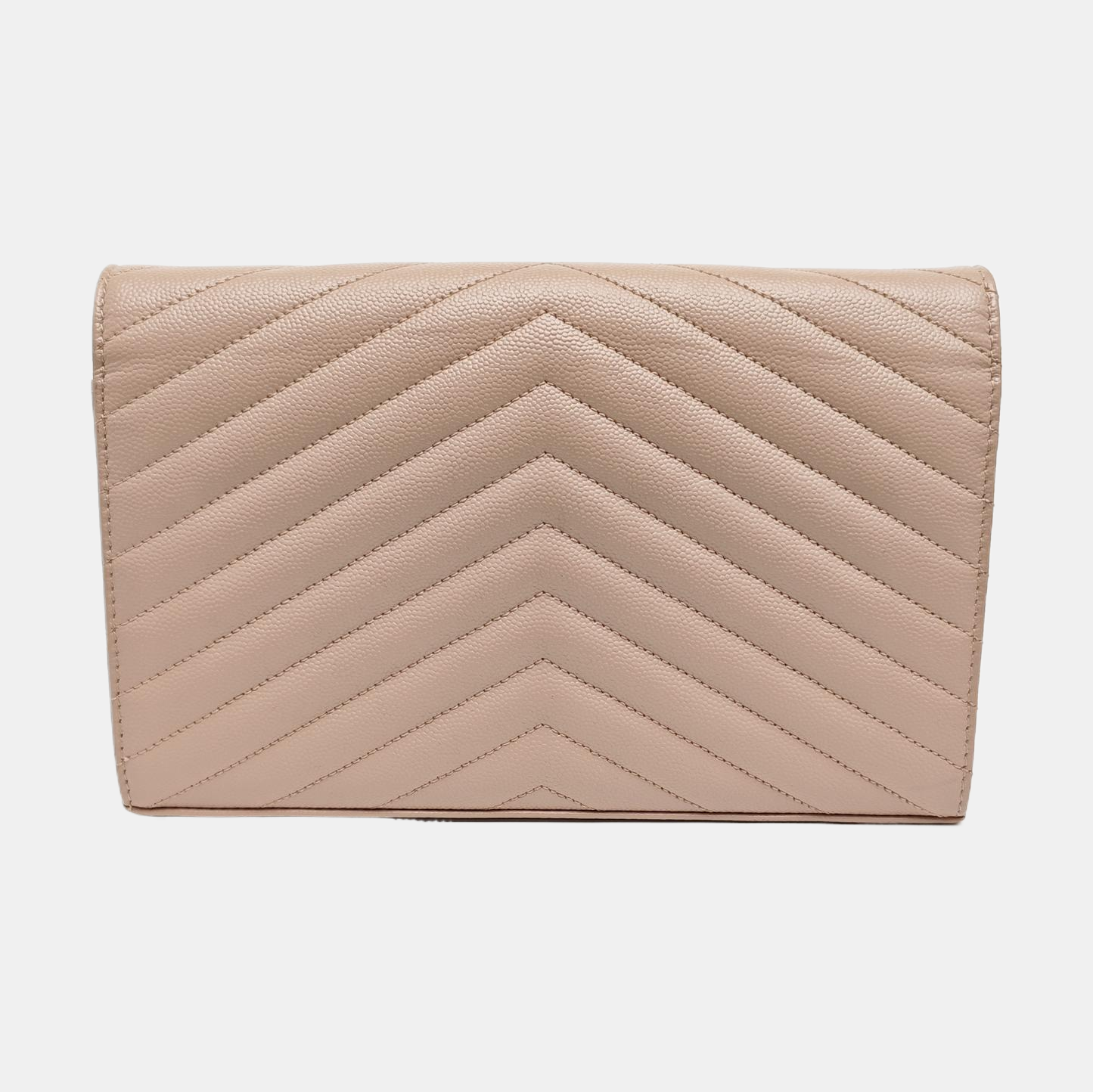 MONOGRAM Medium Chevron Calfskin Pink