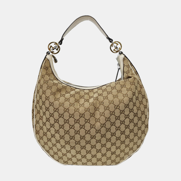 Miss GG Monogram Canvas Beige