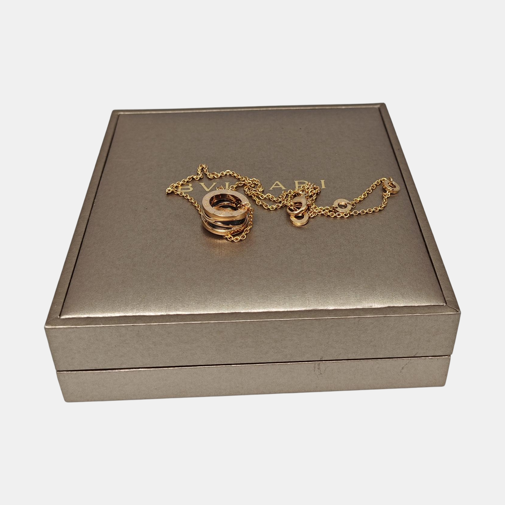 B.ZERO1 18k Rose Gold Necklace