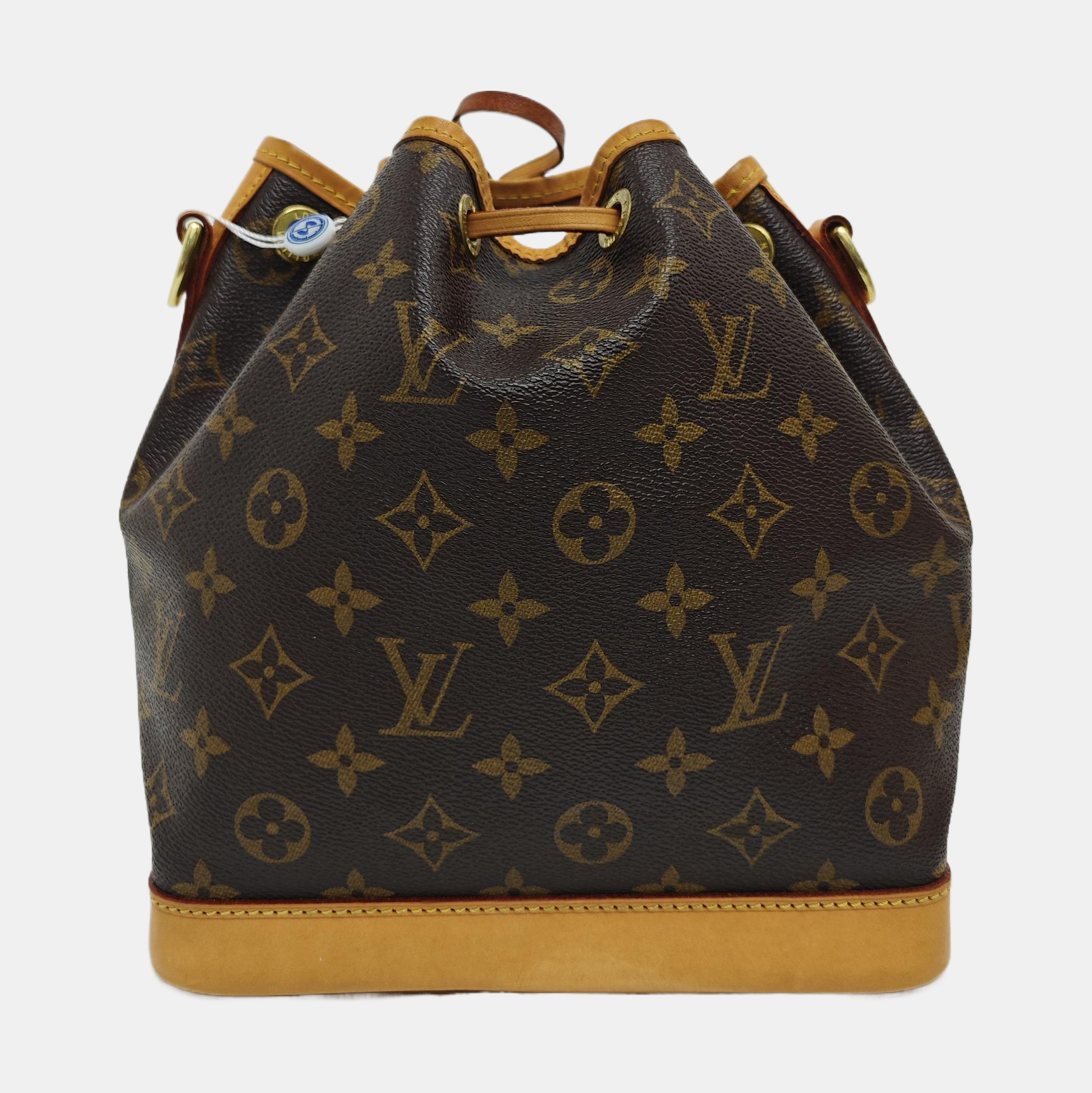NOÉ BB Monogram Coated Canvas Brown