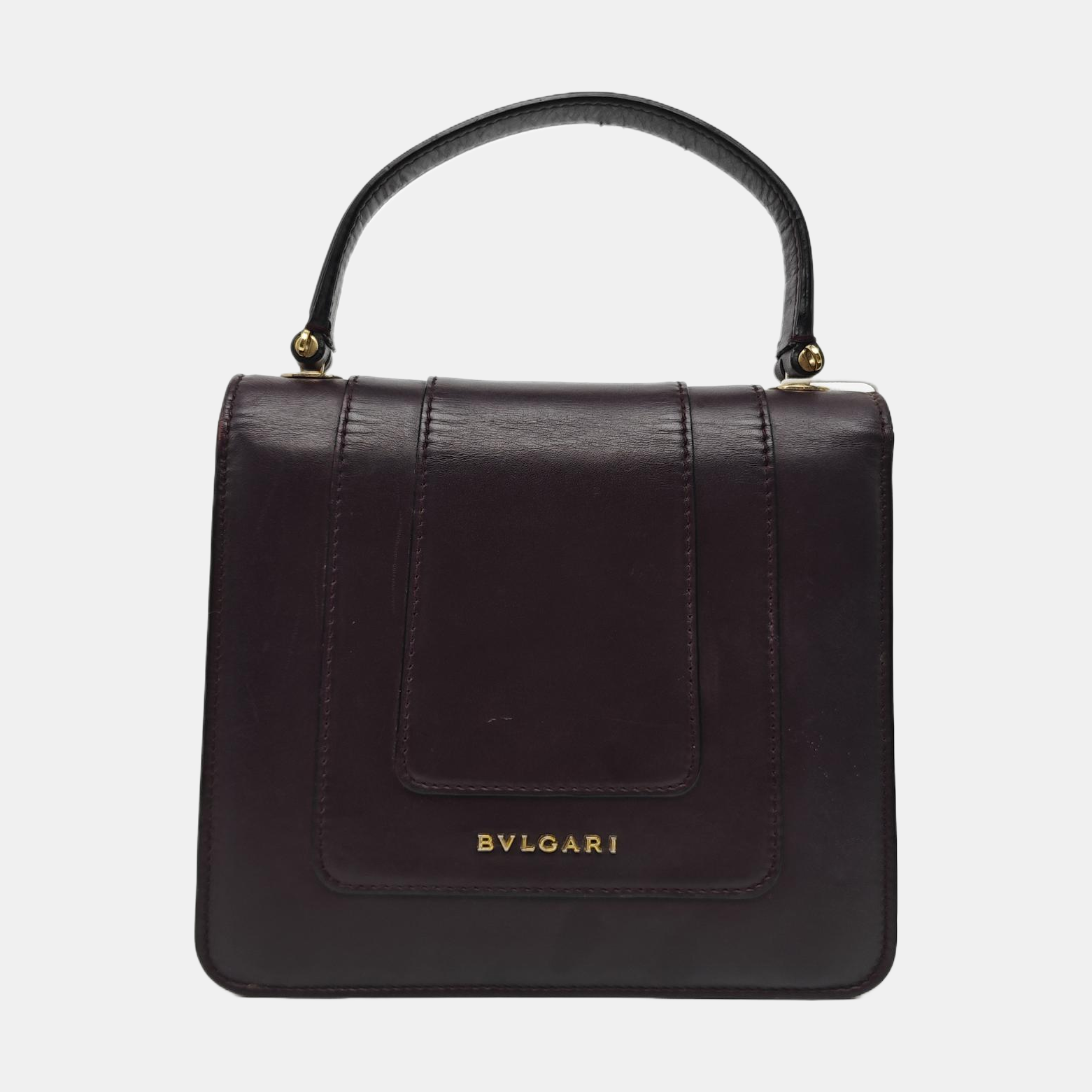 SERPENTI FOREVER Small Calfskin Red