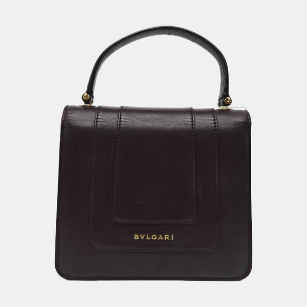 SERPENTI FOREVER Small Calfskin Red