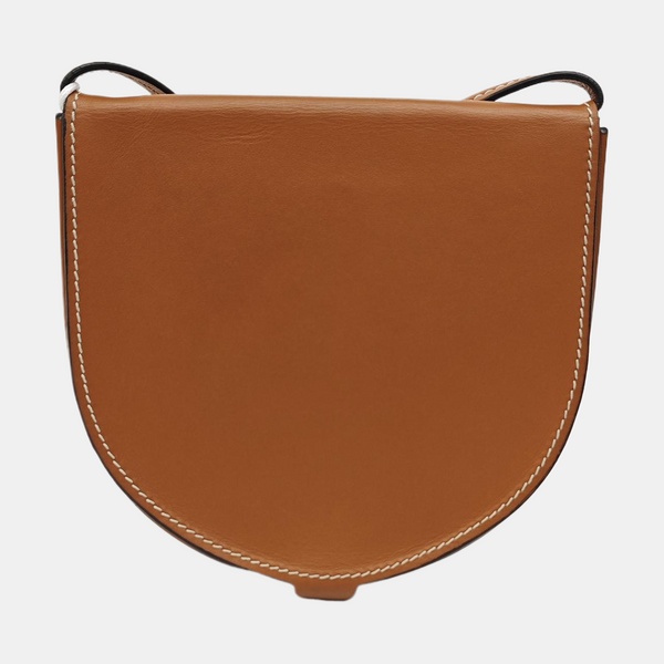 Heel Small Calfskin Brown