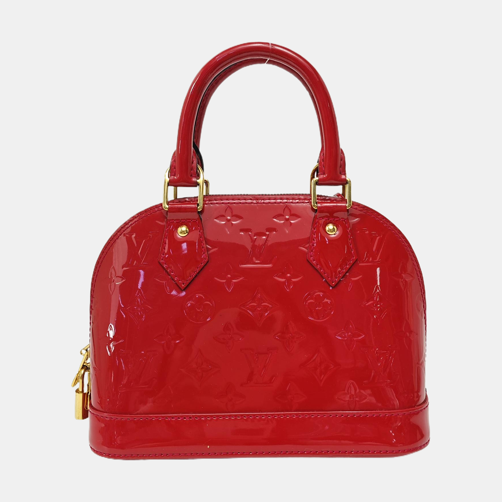 ALMA BB Patent Leather Red