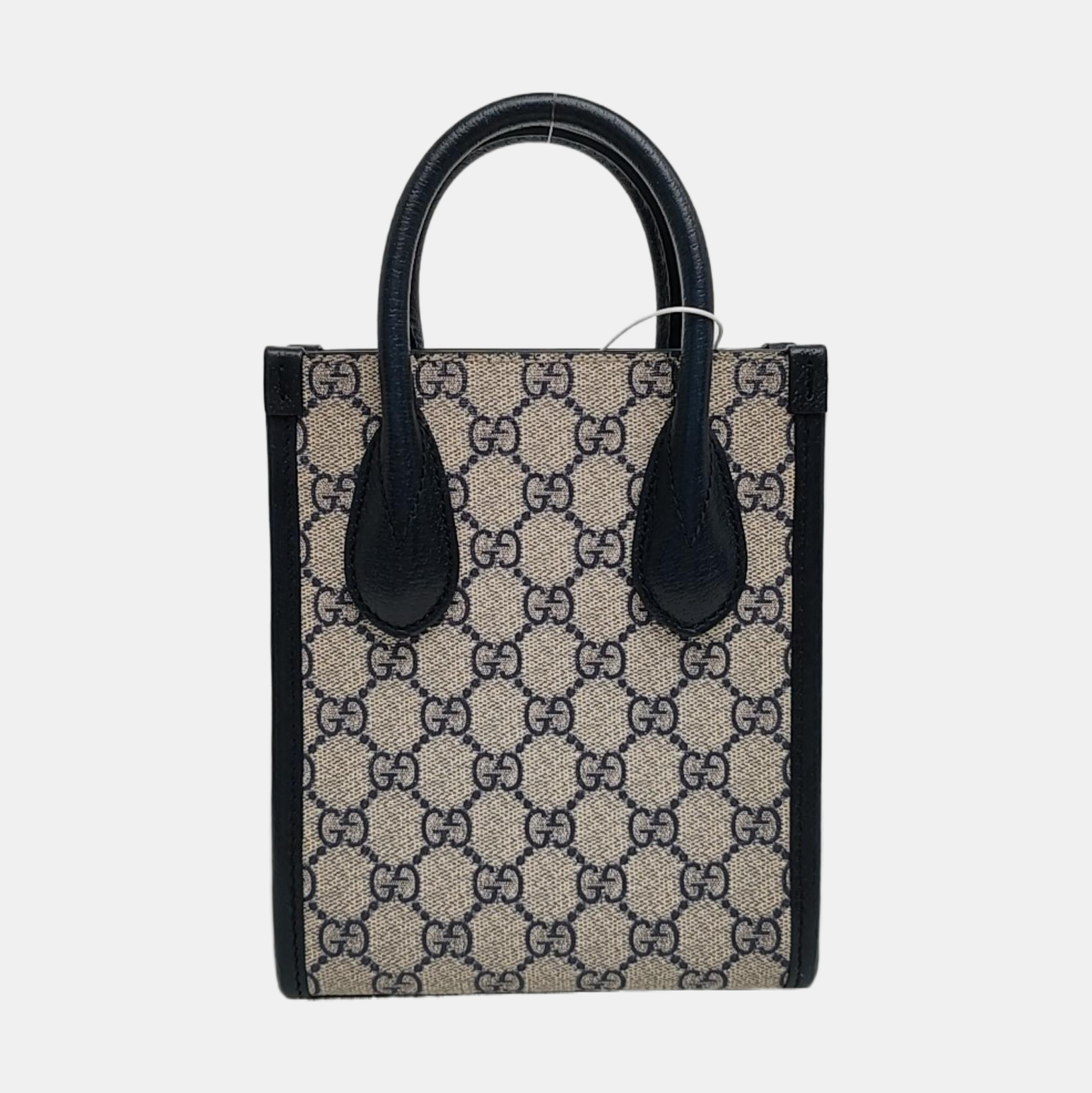 Retro Mini Monogram Coated Canvas Beige