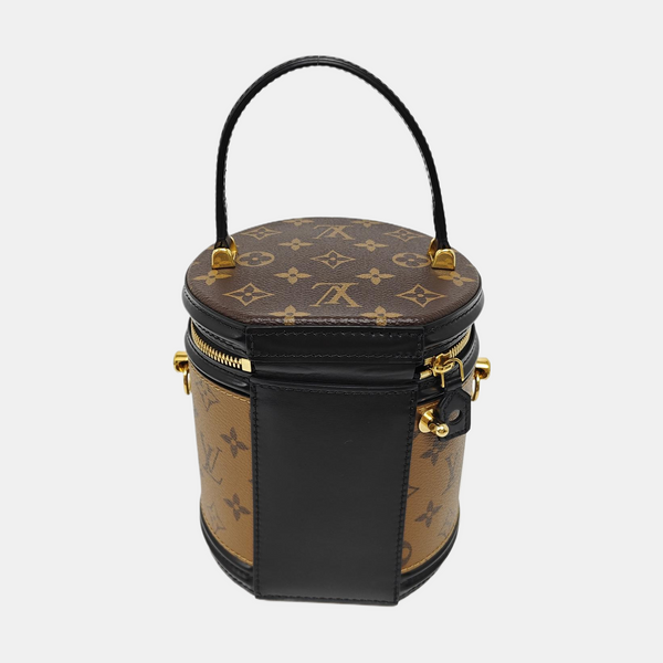 CANNES PM Monogram Coated Canvas Brown