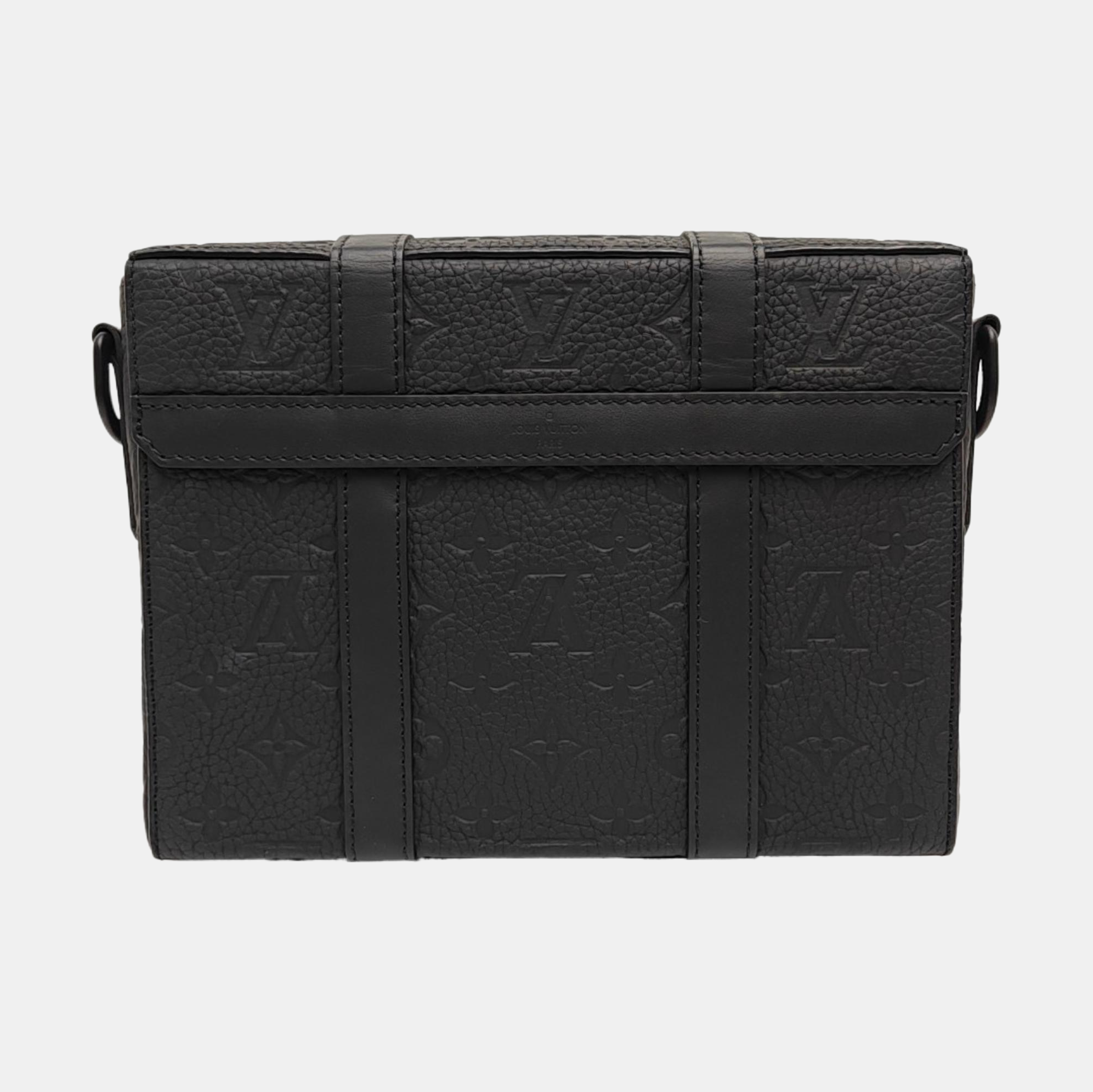 TRUNK PM Calfskin Black