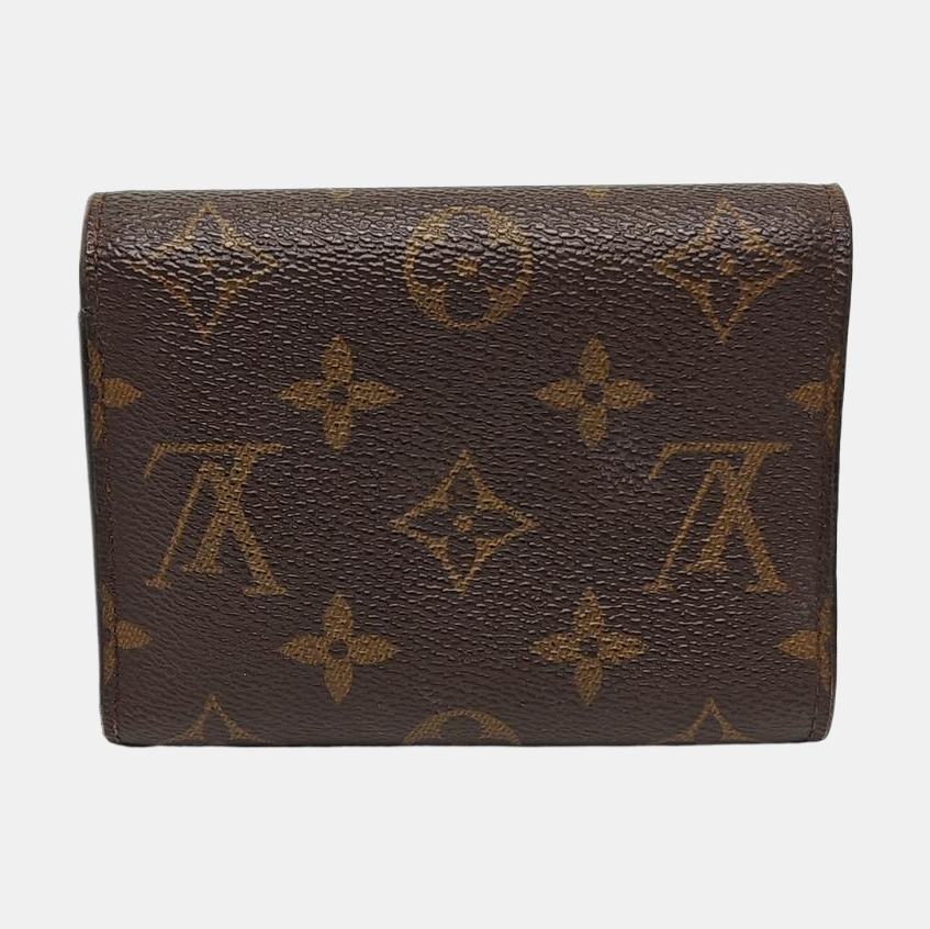 VICTORINE Monogram Coated Canvas Brown Wallet