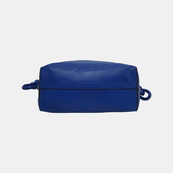 Authenticated pre-owned  Flamenco Calfskin Blue - Crossbody Bag at Looply