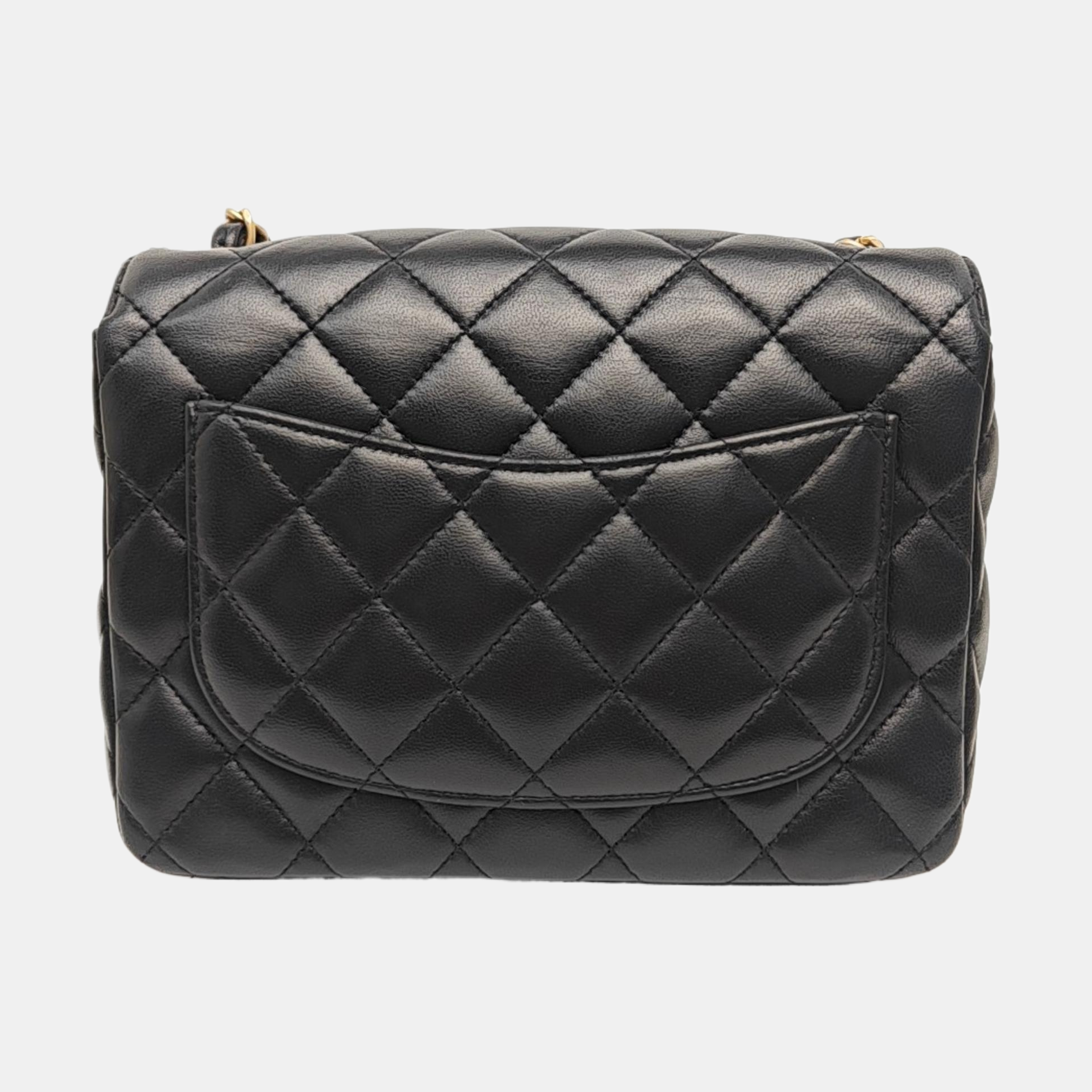 CLASSIC FLAP Mini Quilted Lambskin Black