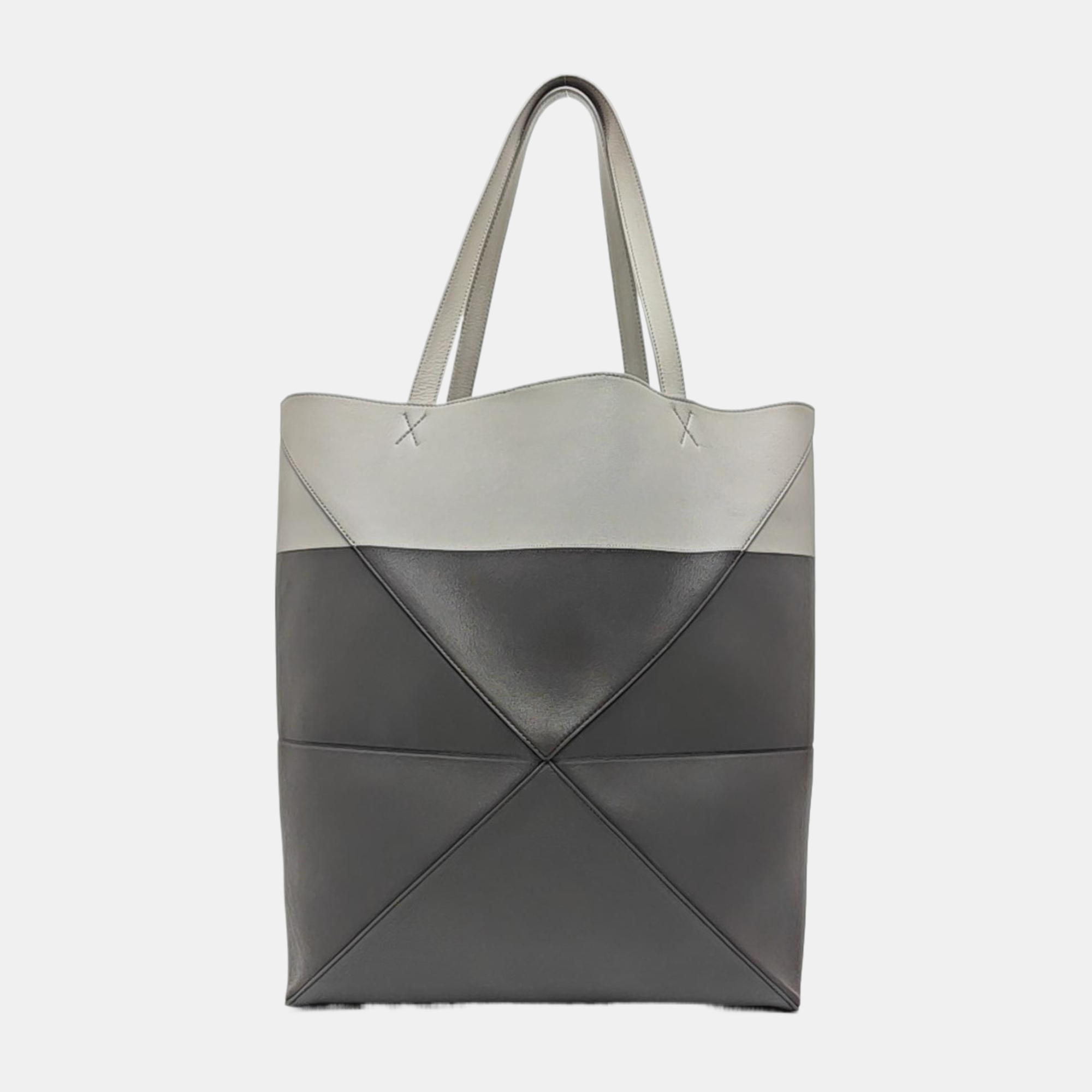 Puzzle Fold Large Leather Multicolor
