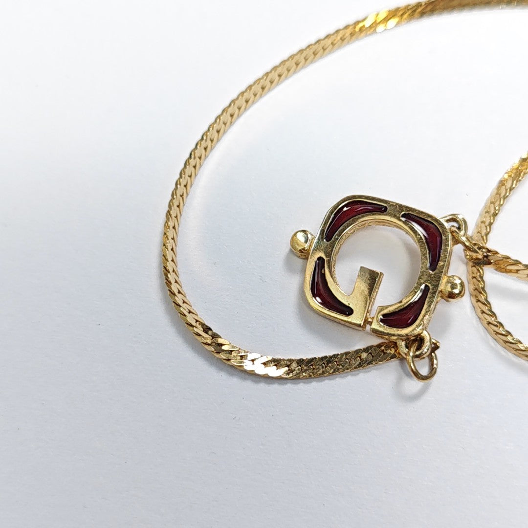 G Chain Metal Gold Necklace