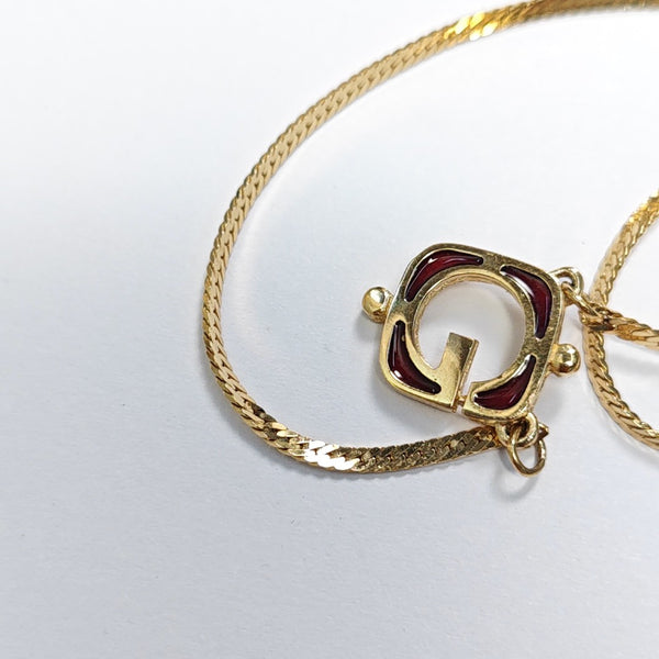 G Chain Metal Gold Necklace